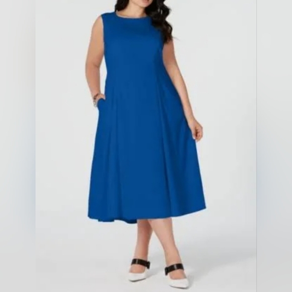 Alfani A-Line Sleeveless Dress - Picture 3 of 3